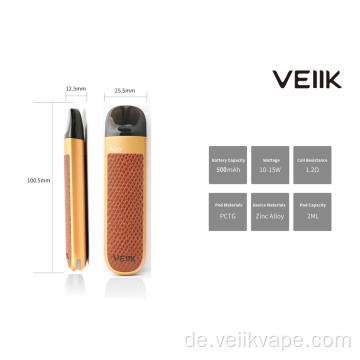 Veiik Airo Leather E-Zigarette in limitierter Auflage